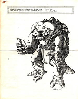 Cover of Tetragrammaton Fragments #086